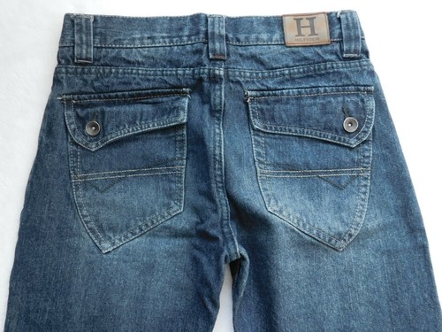 Jeans dritto Tommy Hilfiger Slim Revolution ragazzo taglia 16 (28 x 29) tasca con patta - Foto 3 di 4