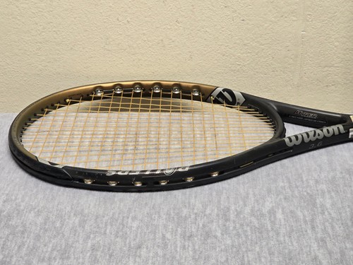 WILSON HYPER HAMMER 3.6 ROLLER TENNIS RACQUET 4 Carbon Case Bag - Picture 7 of 12