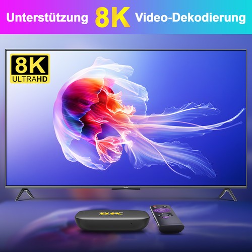 Android14.0 Smart TV BOX WIFI6 128/64/32GB Red Media Player Octa Core NUEVO - Imagen 5 de 80