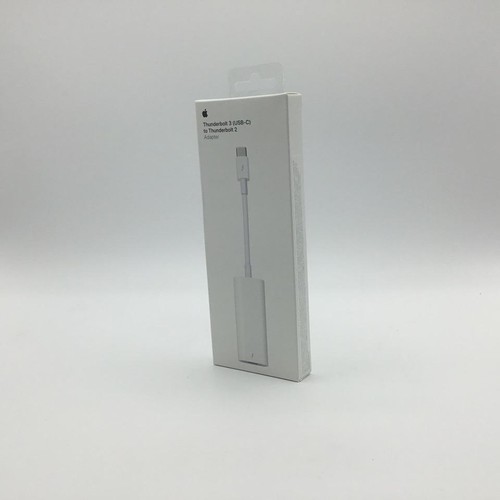 Apple A1790 ThunderBolt 3 Male (USB-C) to ThunderBolt 2 Female Adapter - Picture 1 of 5