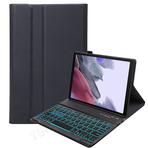 Funda inteligente con teclado retroiluminado para Samsung Galaxy Tab A7 Lite 8.7 2021 - Imagen 14 de 49