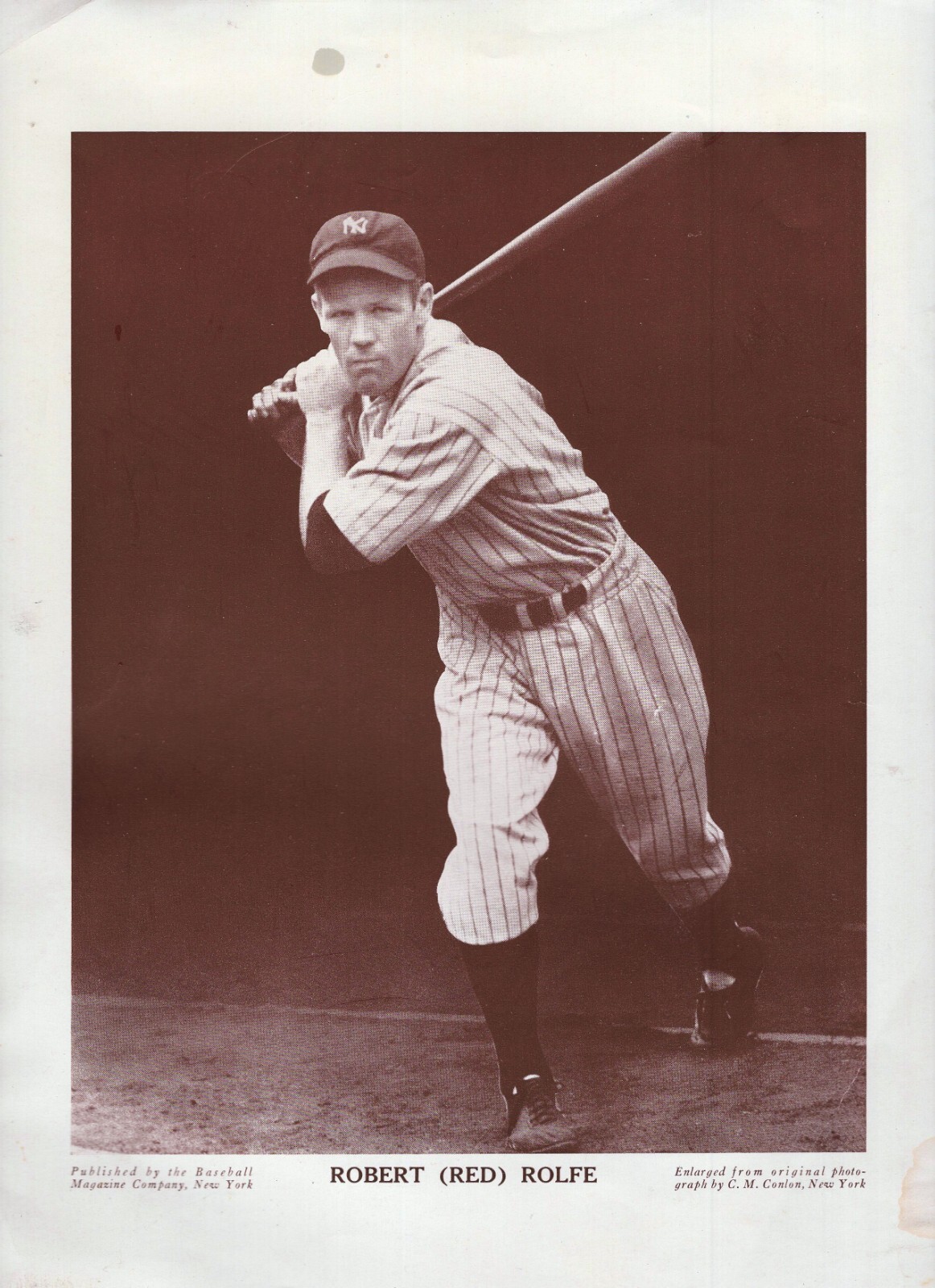 Undated Photo Robert (Red) Rolfe NY Yankee Baseball Player eBay