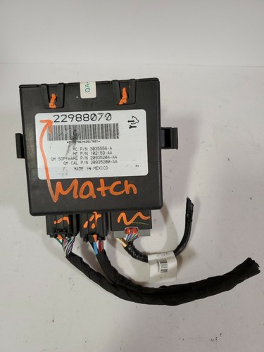  2009-2017 ACADIA DOOR-POWER LIFT GATE COMPUTER/22988070 GMC  TESTED WARRANTY - Picture 3 of 8