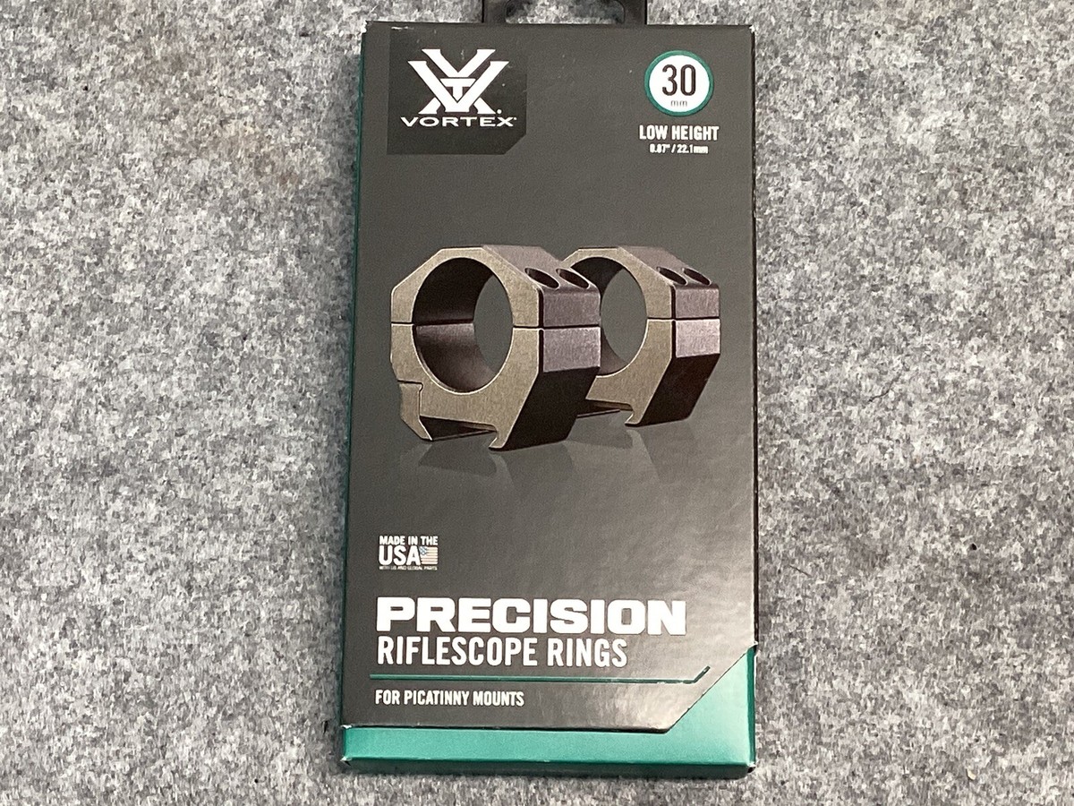 Vortex Precision PMR-30-87 Matched Scope Rings for Picatinny