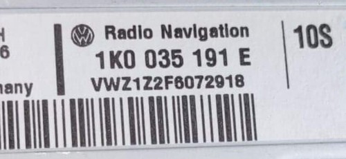 VW / Audi Radio Code Service RDS /RNS-E Plus / Chorus Concert 2 - Bild 5 von 6
