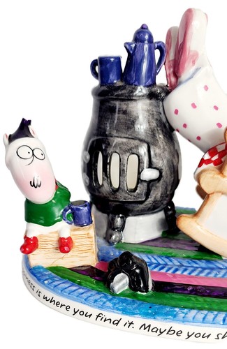 Hallmark Shoebox Maxine Rocking Chair & Floyd Ceramic Tea Candle Holder - Picture 19 of 19