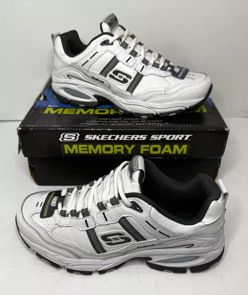 Skechers Vigor 2.0 Serpentine 51242 White Shoes Sneakers Men s