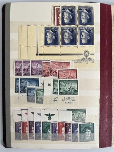 Album collezione francobolli Germania non timbrato 410 pezzi 062 - Briefmarke - Foto 9 di 14