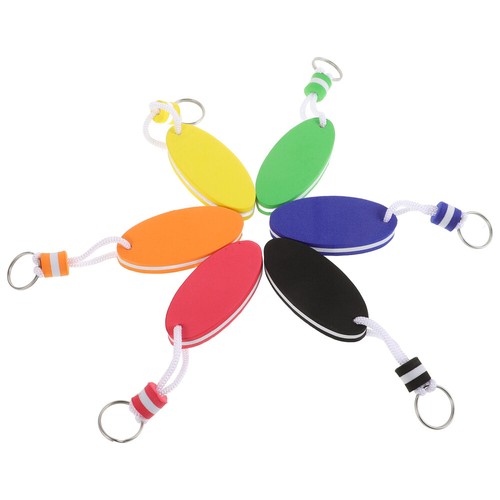 6 Pcs Porte-clés Planche De Surf Flottant Bateau Petits économies Flottants
