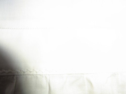 ANCIEN JUPON COTON BRODE (à terminer) VINTAGE 40/50 COTTON EMBROIDERED PETTICOAT - Imagen 11 de 11