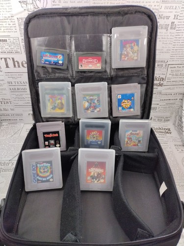 Lot of 11 Nintendo Games. ⭐ 9-G Boy. ⭐ 2-G Boy Advance + Bag. 👉Check pictures - Picture 1 of 16