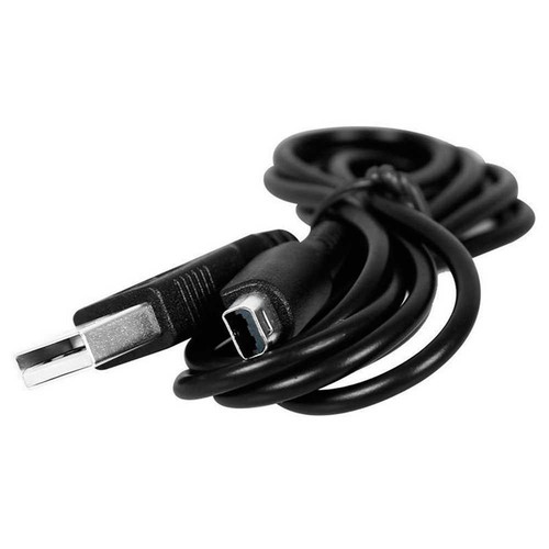 Cavo USB Carica Batteria e Dati 120 cm per Nintendo 3DSXL 2DS DSiXL 3DS Nero BK - Imagen 5 de 6