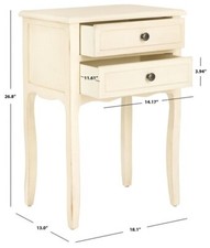 Safavieh Table With Storage Drawers, Reduced Price 2172708015 AMH6576E