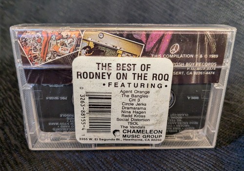 Best of Rodney on the Roq Cassette 1989 SEALED Circle Jerks Social Distortion - Picture 2 of 8