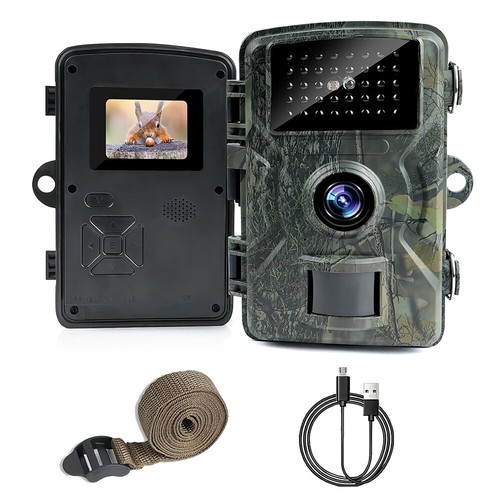 Hunting Trail Camera 1080P IP66 Game Night Vision Outdoor Wildlife Security Cam - Picture 9 of 11