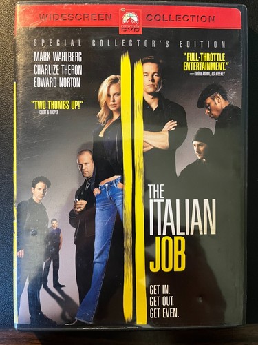 * The Italian Job - Mark Wahlberg - Charlize Theron - Very Good DVD - Imagen 2 de 3