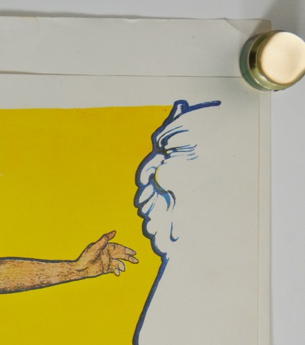 Reproduktion Jugendstil Plakat Die elf Schafrichter Münchener Künstlerbrettl - Bild 3 von 7