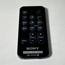 Sony RMT-CCS15IP OEM Original Personal Audio System Replacement Remote Control