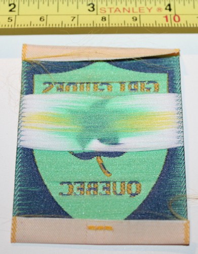 Girl Guides Quebec Canada Fabric Label Patch - Bild 2 von 2