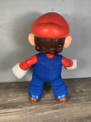 Nintendo It's Me Super Mario 12" Inch Talking Mario Big Figure Doll 2020 Works. - Picture 2 of 2