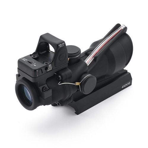 ACOG 4X32 TA31 Red/Green Reticle & RMR Riflescope Chevron reticle Sight US - Picture 2 of 19