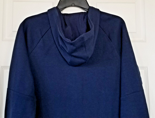 ATHLETIC WORKS Boys Navy Jacket Long Sleeve Zip Front Hoodie Size XL 14-16 NWT - Picture 5 of 9