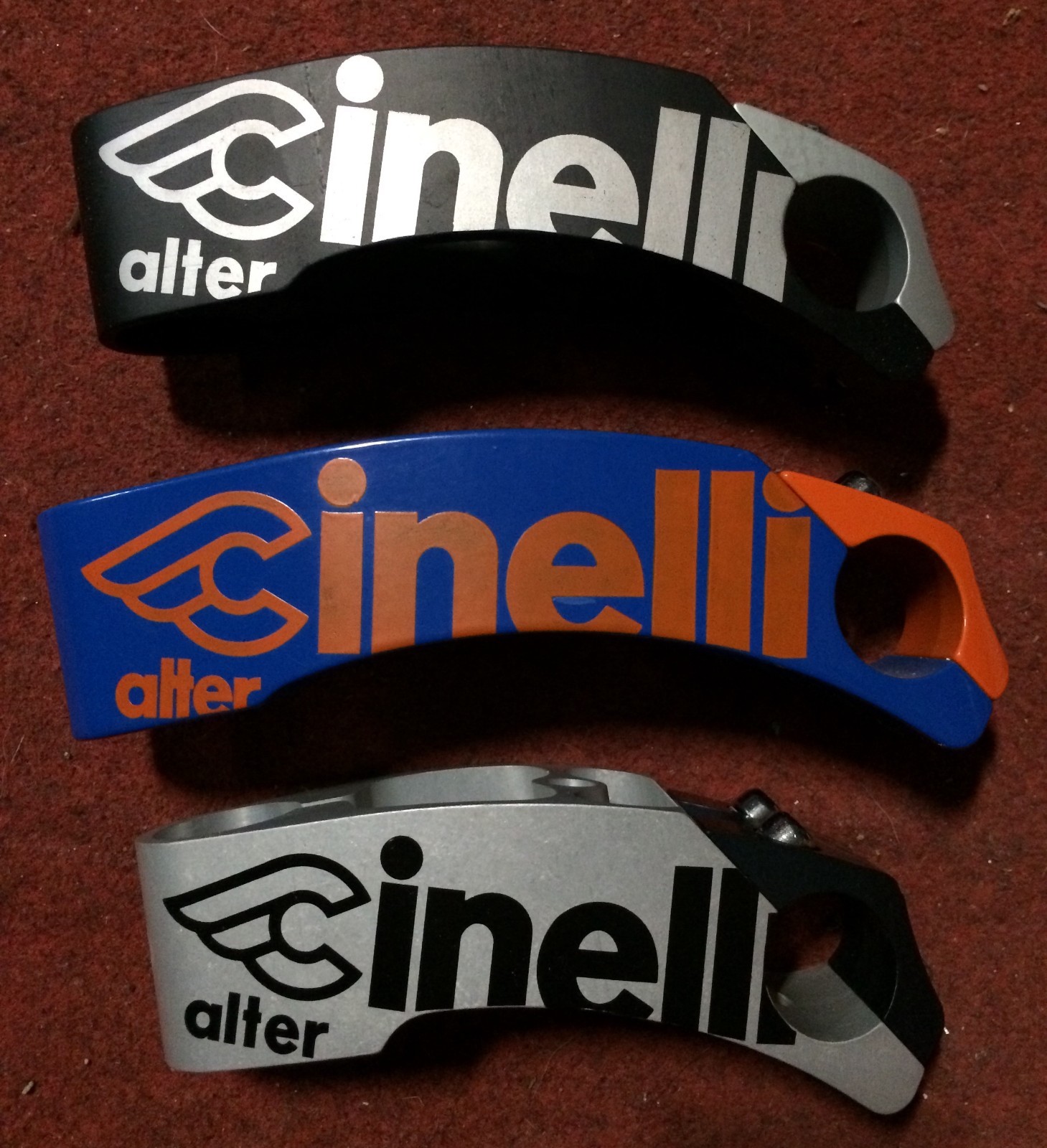 Attacco manubrio bici Cinelli Alter 25,8 80 road bike stem Attacco manubrio bici Cinelli Alter 25,8 80 road bike stem