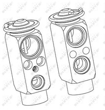 EXPANSION VALVE, AIR CONDITIONING FOR BMW NRF 38400