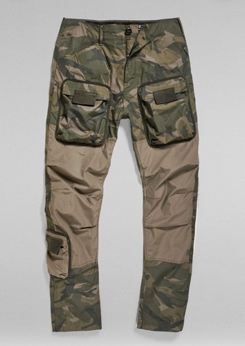 G-Star Raw Men's Regular Tapered Cargo Pants Green Brown $190 New - Picture 5 of 5