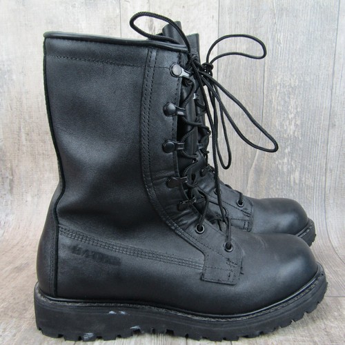 Bates Combat Boots Herren 6,5 R schwarz Leder Gore-Tex Stiefel Vibram ICW 11460 - Bild 5 von 10