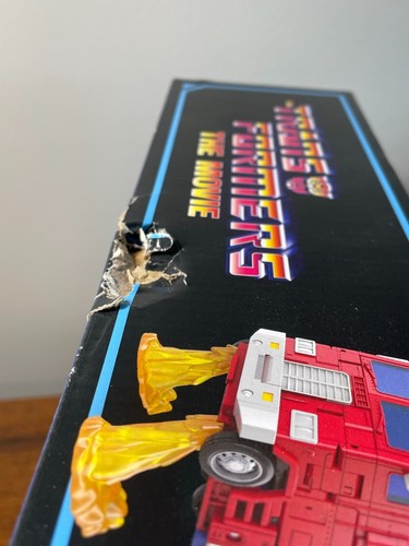 Transformers The Movie 86 Studio Series Optimus Prime NEW Box Damage - Picture 9 of 19