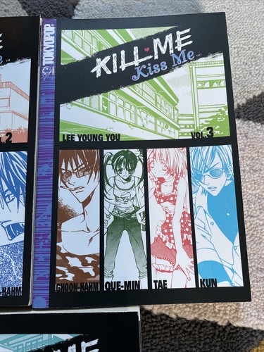 Kill Me Kiss Me Vol 1-5 Manga Books Rare English - Picture 5 of 8