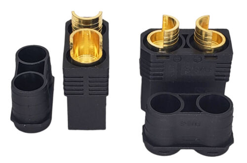 NEW NHX QS8-S Female Antispark (2) LiPo Connectors Plugs FREE US SHIP - Picture 4 of 5