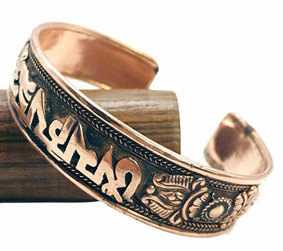 Pulsera curativa 100 % cobre puro. Cobre de calibre alto unisex hecho a mano