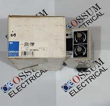 OMRON SDV-FM6 ELECTRONIC TIMER VOLTAGE 110VAC FREE FAST SHIPPING