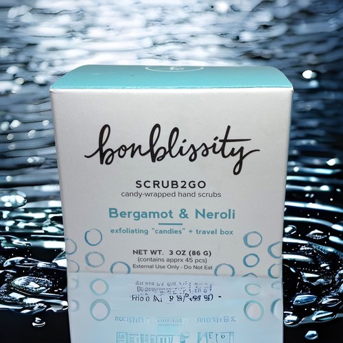 BONBLISSITY Candy-Wrapped Bergamot Hand Exfoliating Scrubs (Appx 45 pcs) NIB - Picture 6 of 8