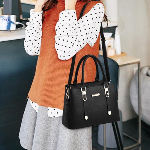 Fashion Women Lady Leather Handbags Shoulder Messenger Bag Tote Purse Satchel - Picture 17 of 21