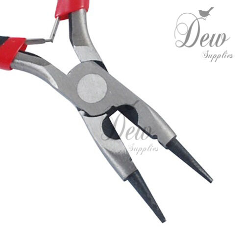Round nose pliers beading jewellery making tools wire cutters combo tool supply - Picture 2 of 2
