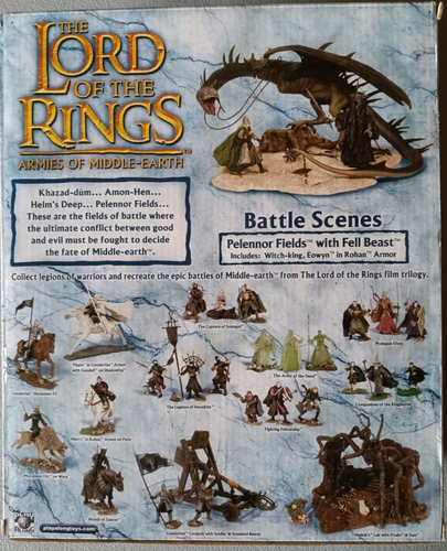 Escenas de Batalla del Señor de los Anillos: Campos del Pelennor con Bestia de Caída - NUEVO - Imagen 2 de 2