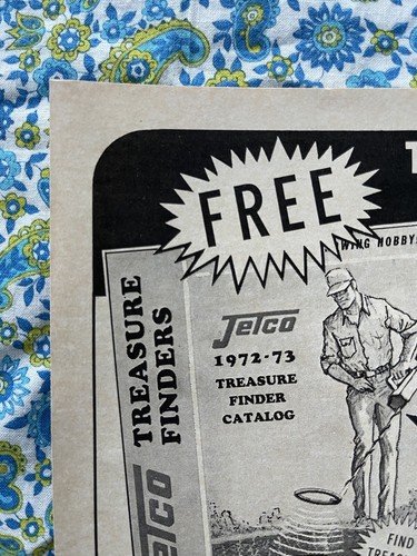 Vintage 1973 Jetco Treasure Finder Print Ad - Picture 4 of 7