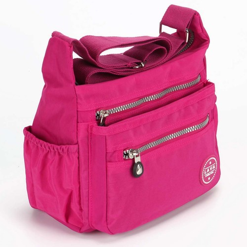 Borsa a mano da donna impermeabile messenger tracolla borsa a tracolla borsa da donna US - Foto 8 di 16