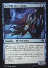 Merfolk Cave-Diver - The Lost Caverns of Ixalan: #65, MTG Nm R203