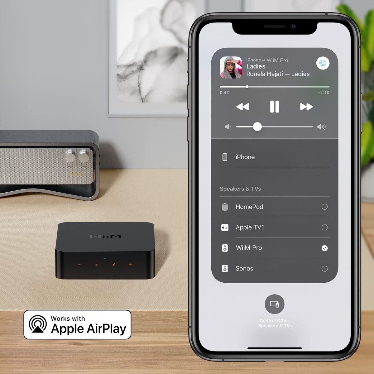 その他 Wiim Pro AirPlay2 WiiM Pro - Versatile AirPlay 2 and Google Cast Receiver