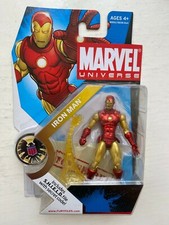 BNIB MARVEL UNIVERSE 3,75" Serie 021 Iron Man Actionfigur Hasbro 2008
