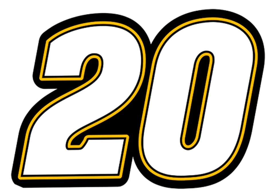 Nascar Christopher Bell sticker number weatherproof bumper vinyl decal