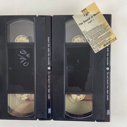 The Sound of Music VHS 2 Tape Set - Vintage 1986 CBS Fox Video - Julie Andrews - Picture 4 of 4
