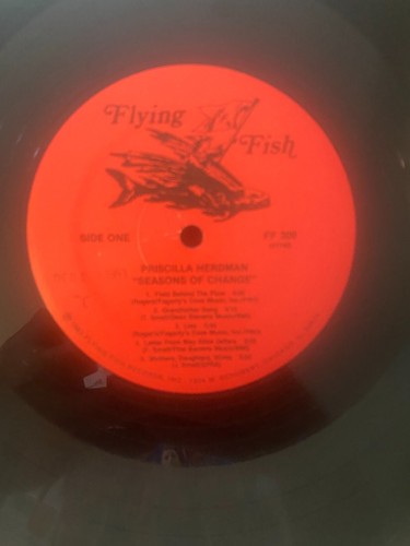 Priscilla Herdman *Seasons Of Change *LP record *NM/NM *1983 *Flying Fish *FF309 - Picture 5 of 9