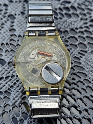 Swatch Uhr Vintage Made In USA Flexarmband Uhr, Armbanduhr - Bild 3 von 7