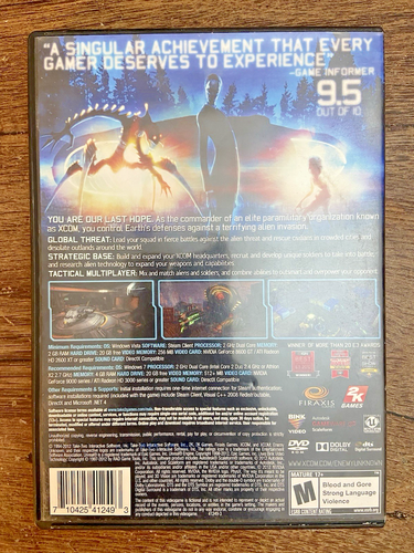 XCOM: Enemy Unknown (PC, DVD Game, 2012) - Picture 2 of 4