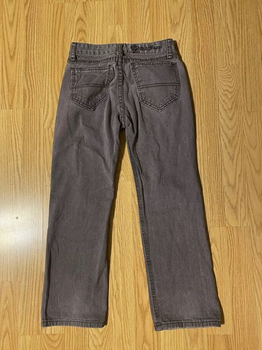 Boys 10 - Old School Brand - Gray Jeans - Straight Leg - Picture 8 of 8